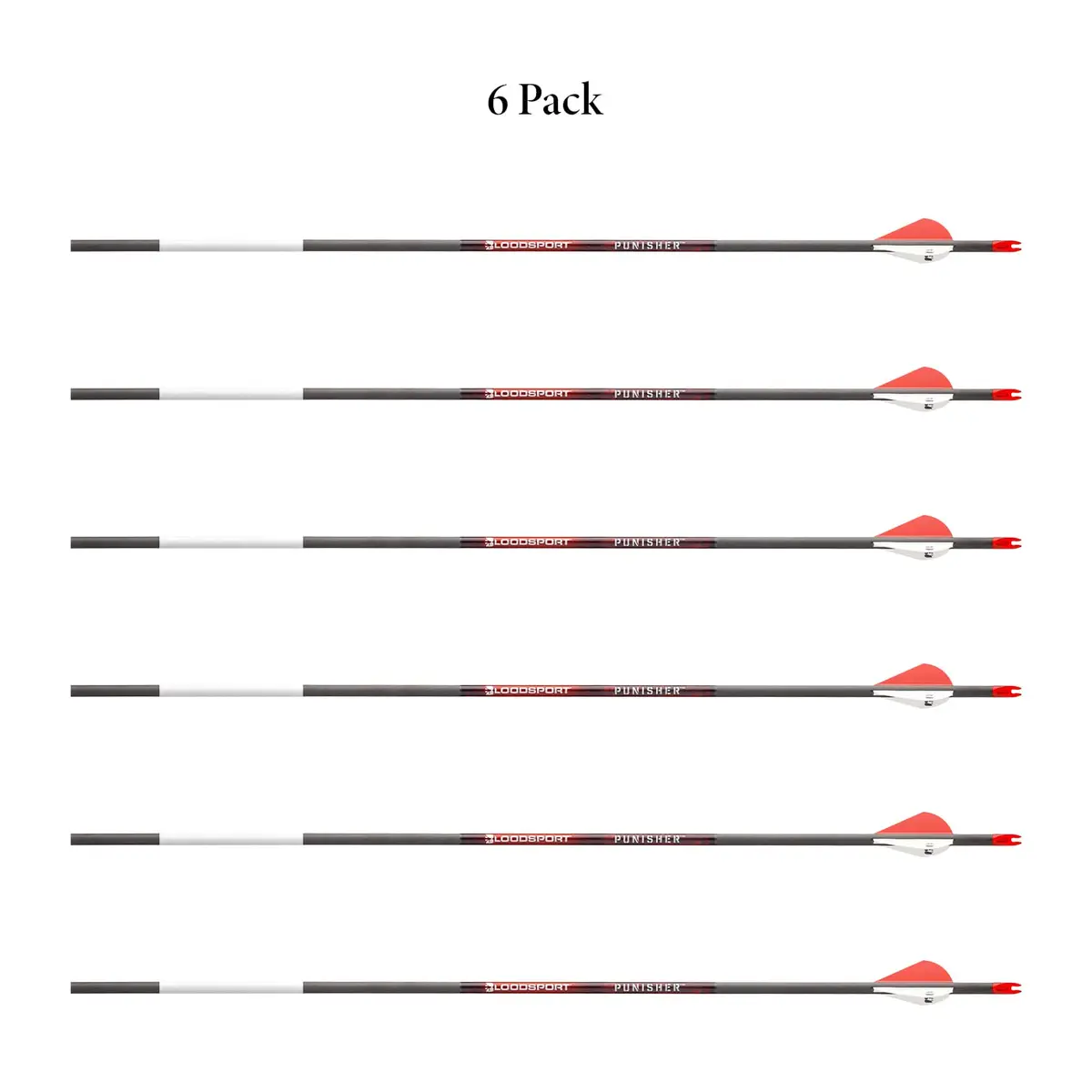Bloodsport Judgement Arrow 31" | Precise Lightweight Carbon for Hunting - view 2
