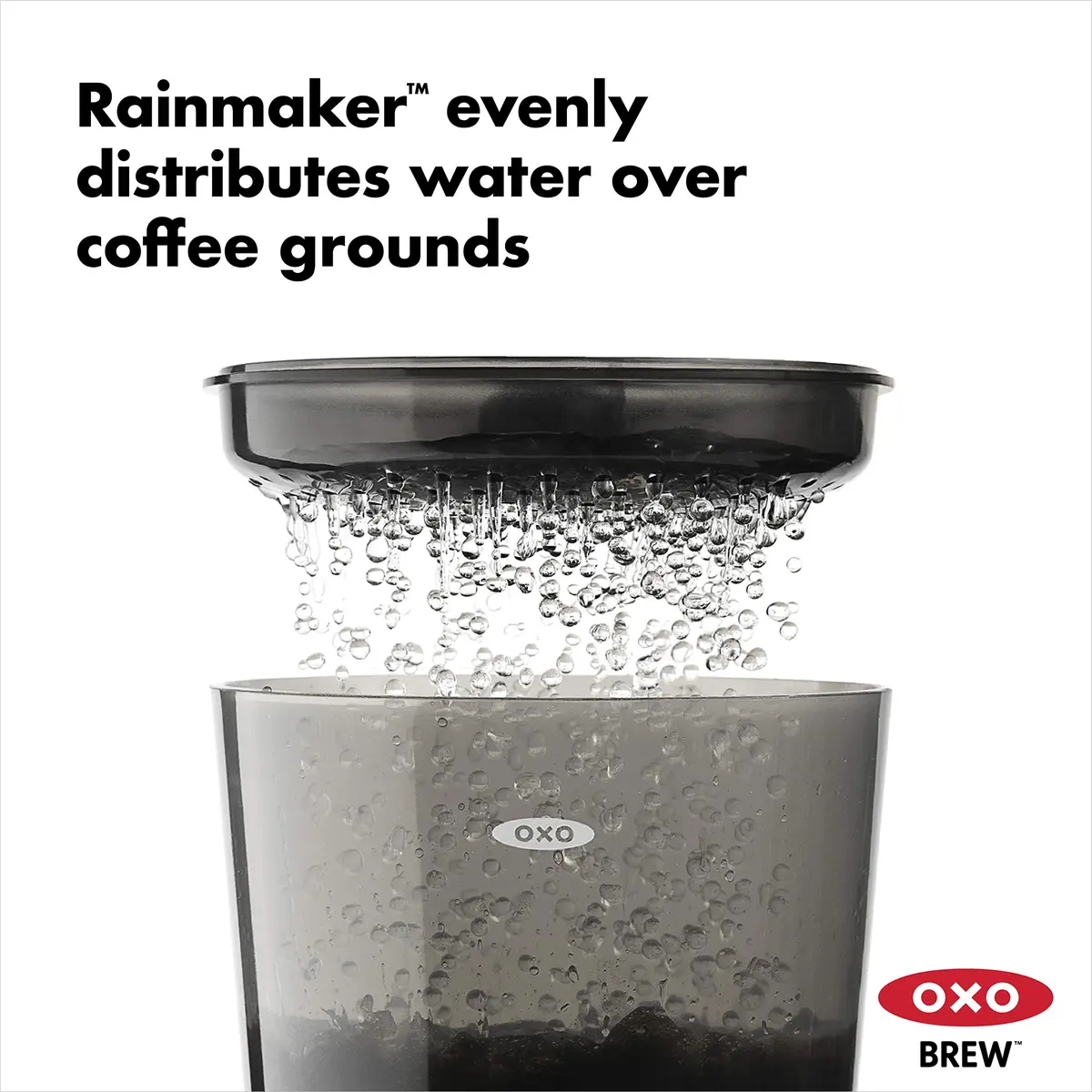 OXO Brew Compact Cold Brew Coffee Maker 24 oz | Small Space Solution for Cold Brew - view 5