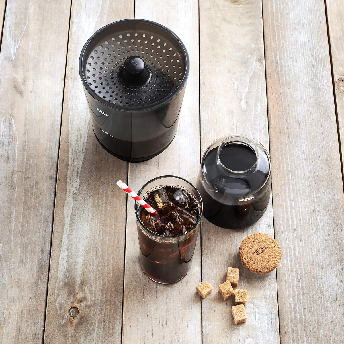OXO Brew Compact Cold Brew Coffee Maker 24 oz | Small Space Solution for Cold Brew - view 8