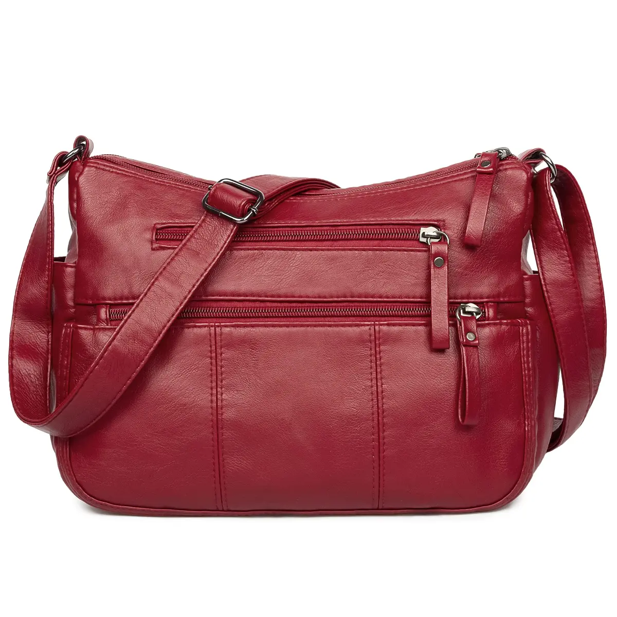 VOLGANIK ROCK Women's PU Leather Shoulder Bag 29.97 cm (11.8") | Soft & Lightweight Crossbody Purse - main product image