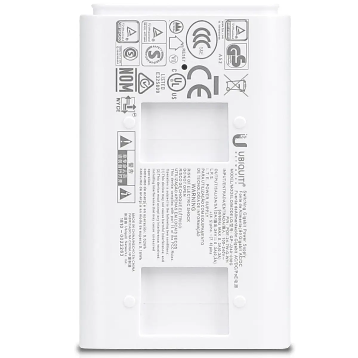 Ubiquiti Networks UniFi PoE Adapter 24V 0.3A Gigabit Ethernet | Powers UniFi Devices - view 6