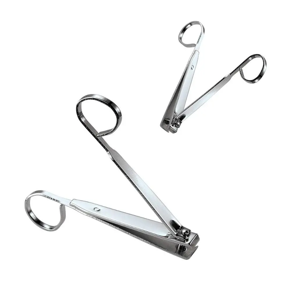 AKOAK Carbon Steel Nail Clippers Set | Large & Small Curved & Straight | 10.5cm & 7.5cm - main product image