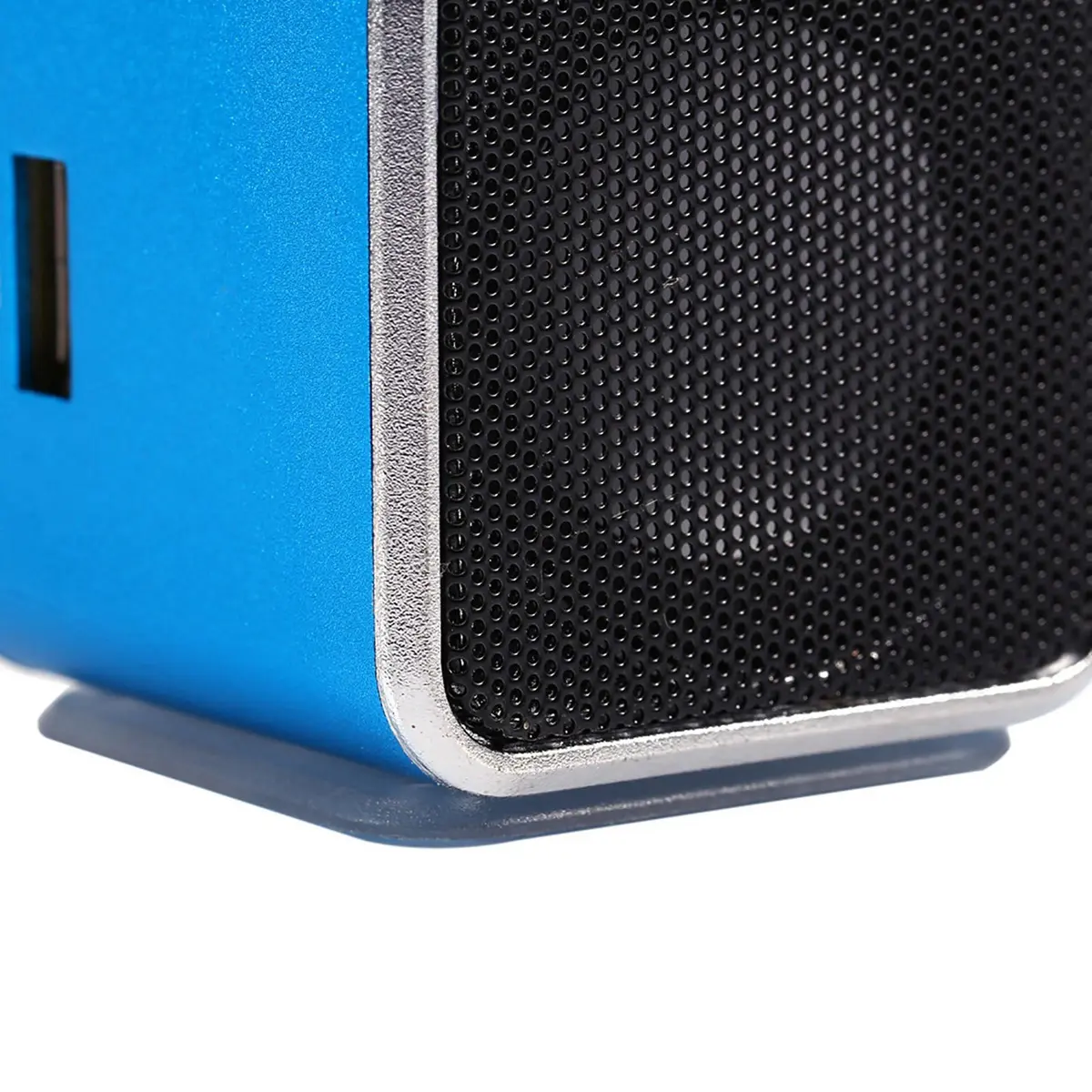 Zerone Mini Speaker Digital Music Player 5x5cm | Portable MP3 with FM Radio & TF/USB Support - view 8