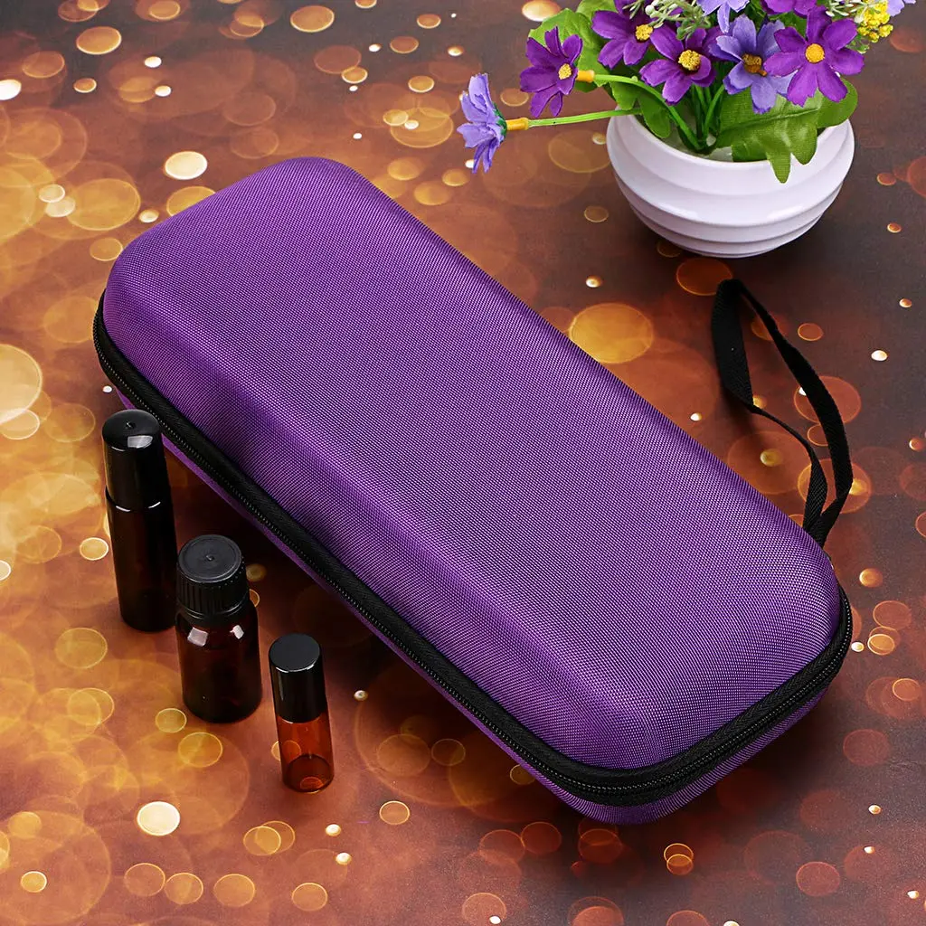 Hipiwe EVA Essential Oils Carrying Case Organizer for 20Pcs Rollers Bottles | Water-Resistant, Lightweight & Travel-Friendly - view 8