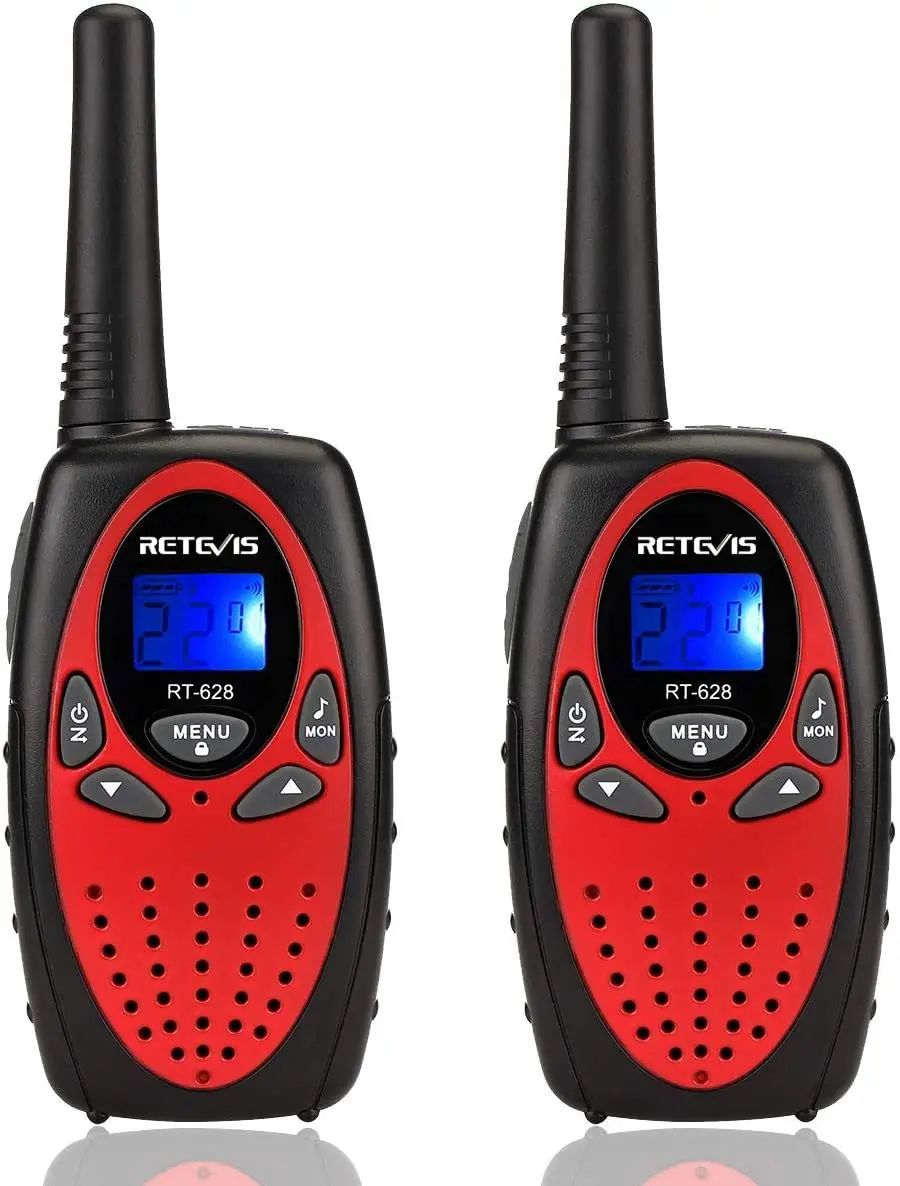 Retevis RT628 Walkie Talkies for Kids & Family | 22 Channels, VOX, Keypad Lock, 4 Pack - main product image