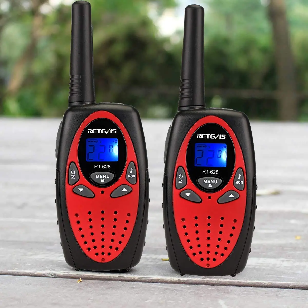 Retevis RT628 Walkie Talkies for Kids & Family | 22 Channels, VOX, Keypad Lock, 4 Pack - view 2