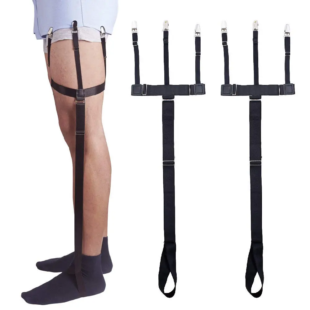 JUMYGEAR Stirrup Shirt Stays for Men, Police, Military, Law Enforcement | Adjustable, Ergonomic, Durable - main product image