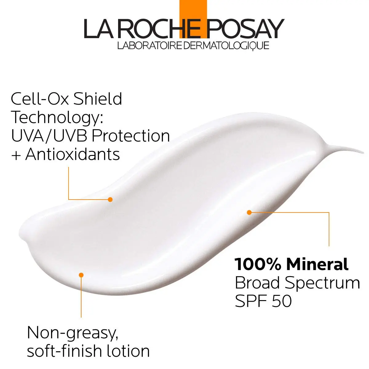 La Roche-Posay Anthelios Mineral Sunscreen SPF 50 Gentle Lotion 75ml (2.5 Fl Oz) | Broad Spectrum UVA/UVB Protection - view 3