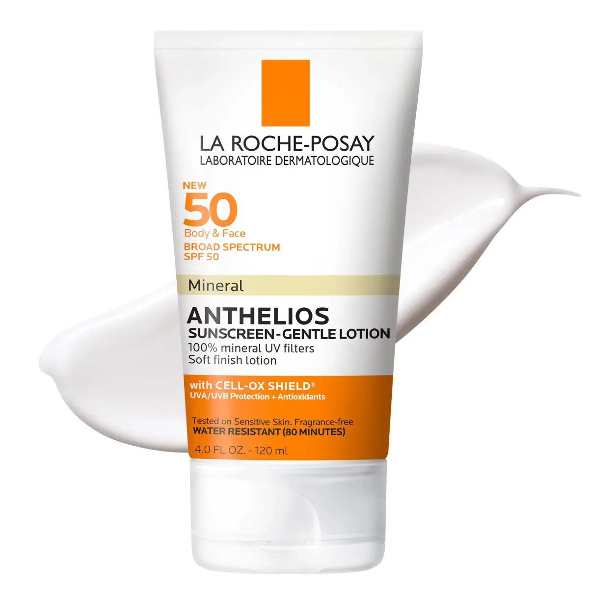 La Roche-Posay Anthelios Mineral Sunscreen SPF 50 Lotion 81ml (2.74 Fl Oz) | Broad Spectrum UVA/UVB Protection - main product image