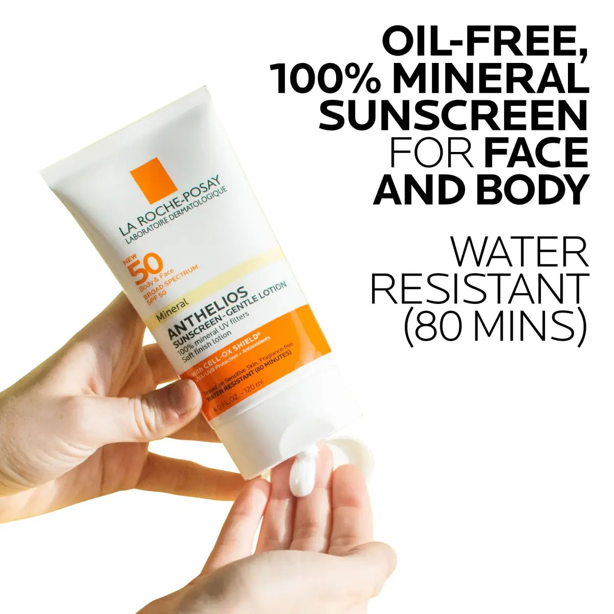 La Roche-Posay Anthelios Mineral Sunscreen SPF 50 Lotion 81ml (2.74 Fl Oz) | Broad Spectrum UVA/UVB Protection - view 2