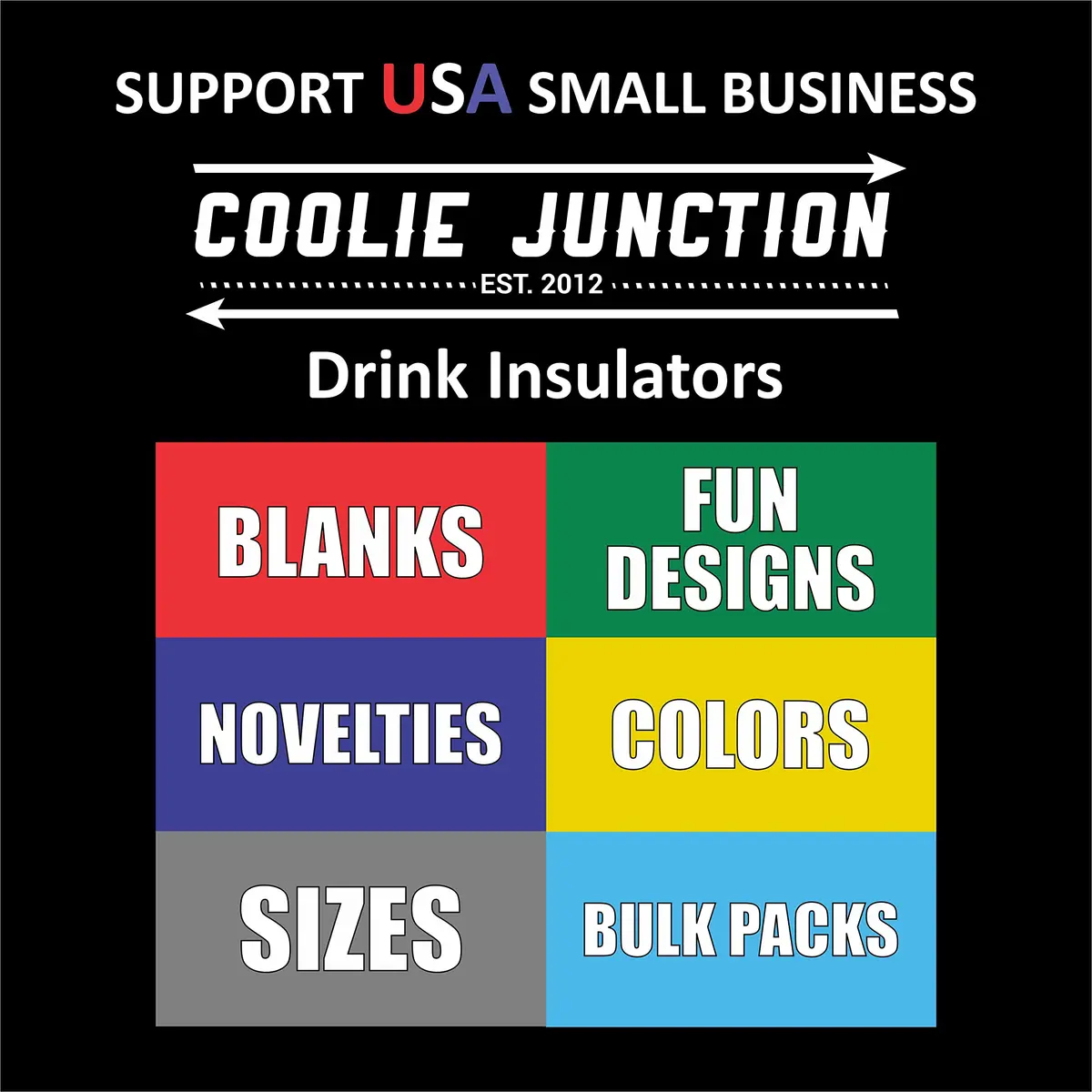 Coolie Junction Neoprene 24 oz. Can Coolie | Collapsible, Keeps Drinks Cold & Hands Dry - view 7