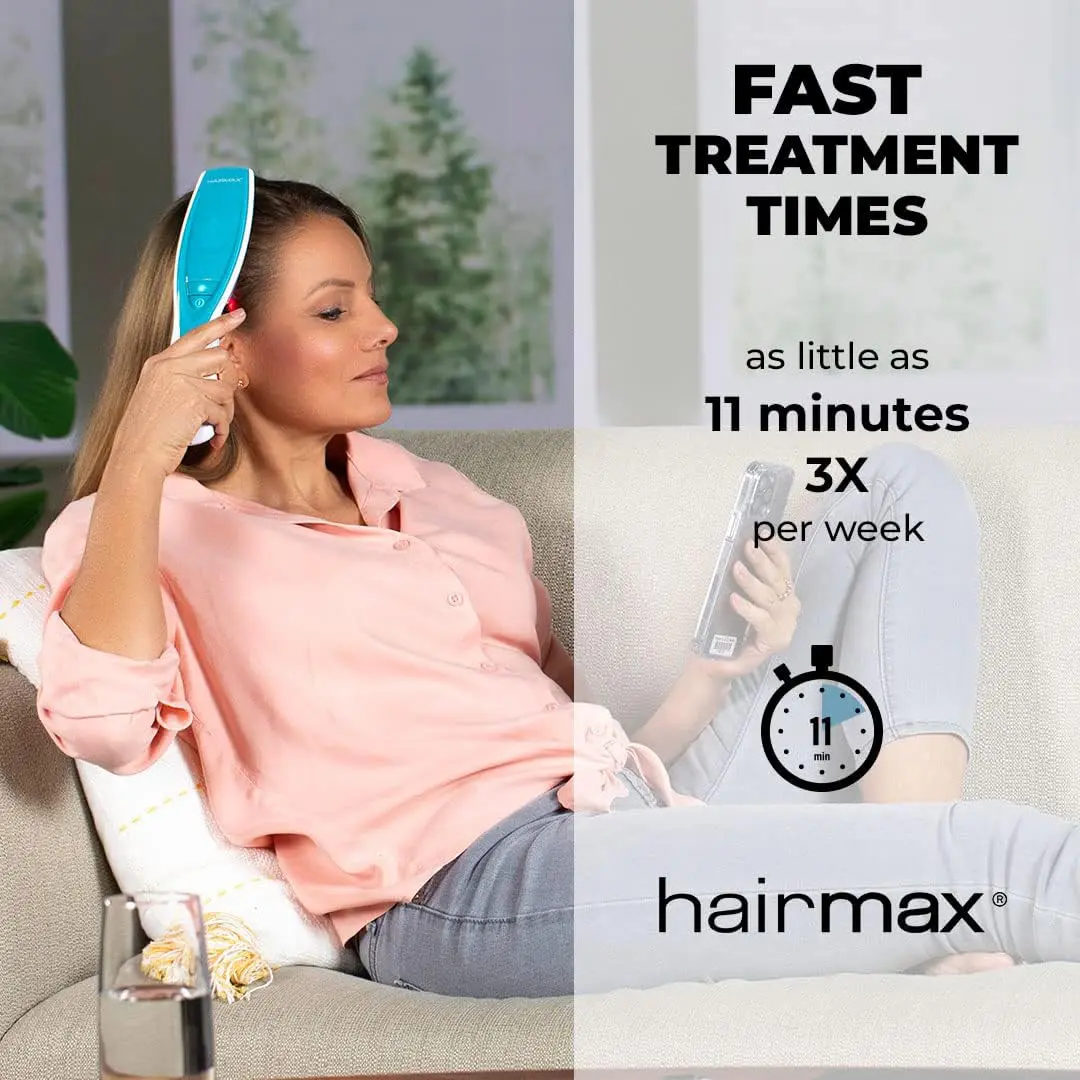 Hairmax Ultima 9 Classic LaserComb | FDA Cleared Red Light for Hair Regrowth in India - view 7