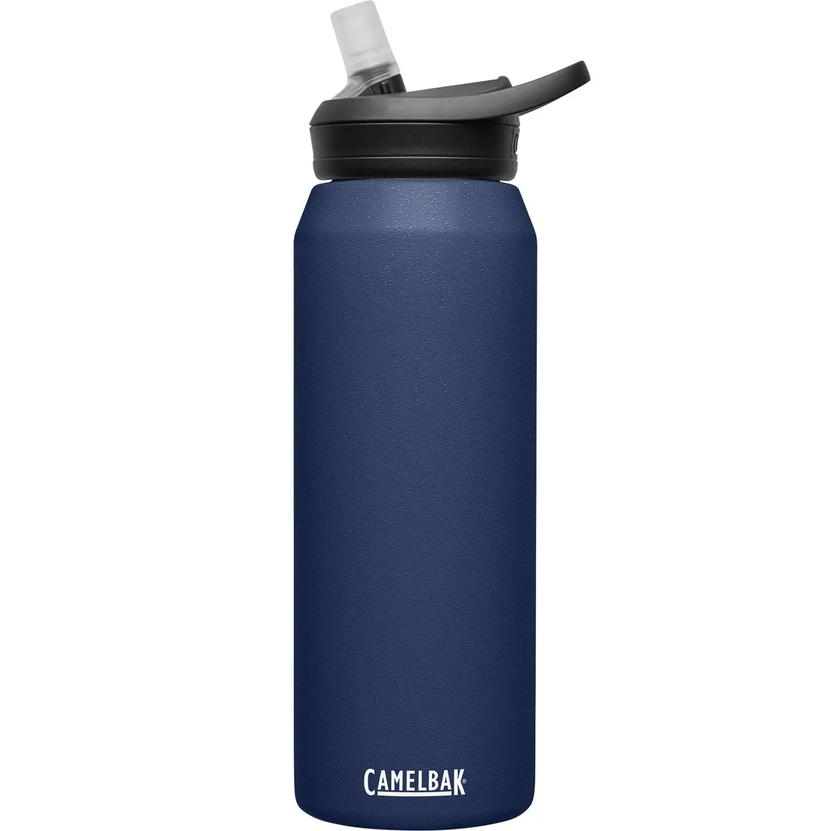 CamelBak Eddy+ Stainless Steel Water Bottle 32oz (950ml) | Vacuum Insulated, Leak-Resistant Lid, Navy - main product image