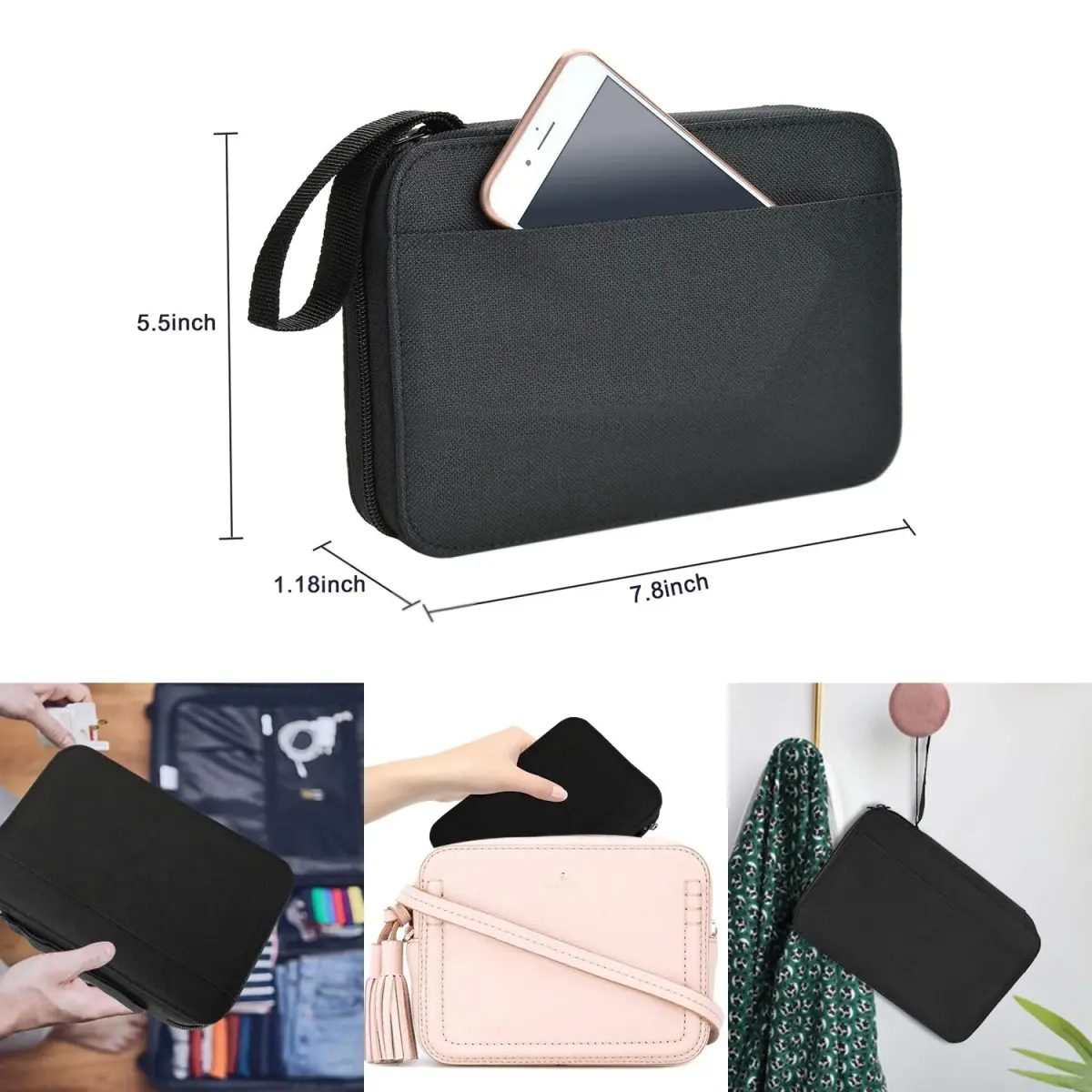 Marcoon 126-Piece Premium Sewing Kit | Portable Mini Sewing Supplies with Black Carrying Case - view 6