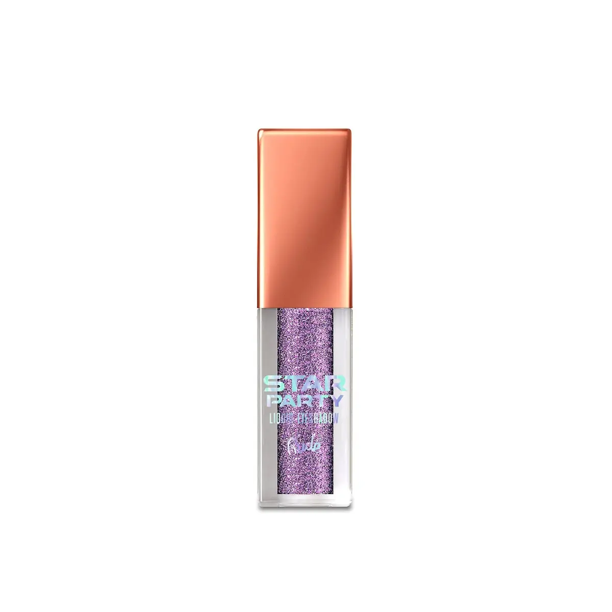 RUDE Star Party Liquid Glitter Eyeshadow - Solstice | 0.123 oz Dewy Finish for Women - main product image