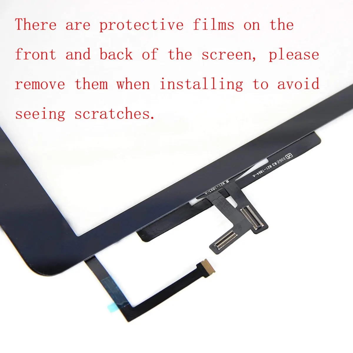 T Phael Black Digitizer Repair Kit for iPad 5 A1474 A1475 A1476 | Touch Screen Replacement Assembly with Tools - view 4