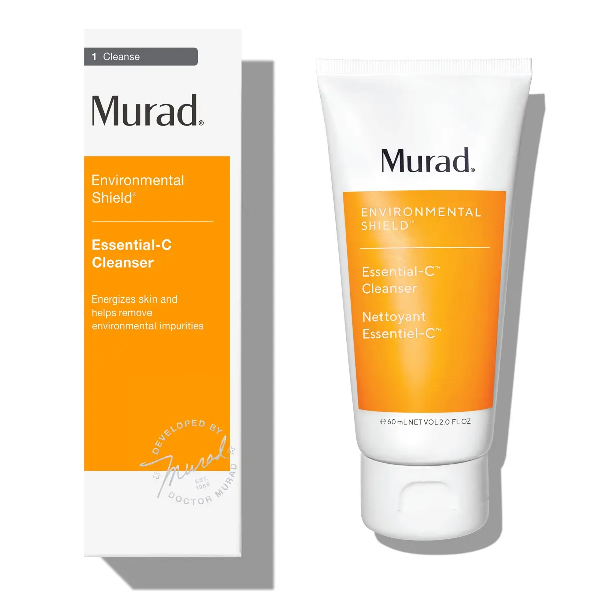 Murad Essential-C Facial Cleanser 60ml (2 Fl Oz) | Vitamin C Antioxidant Face Wash - main product image
