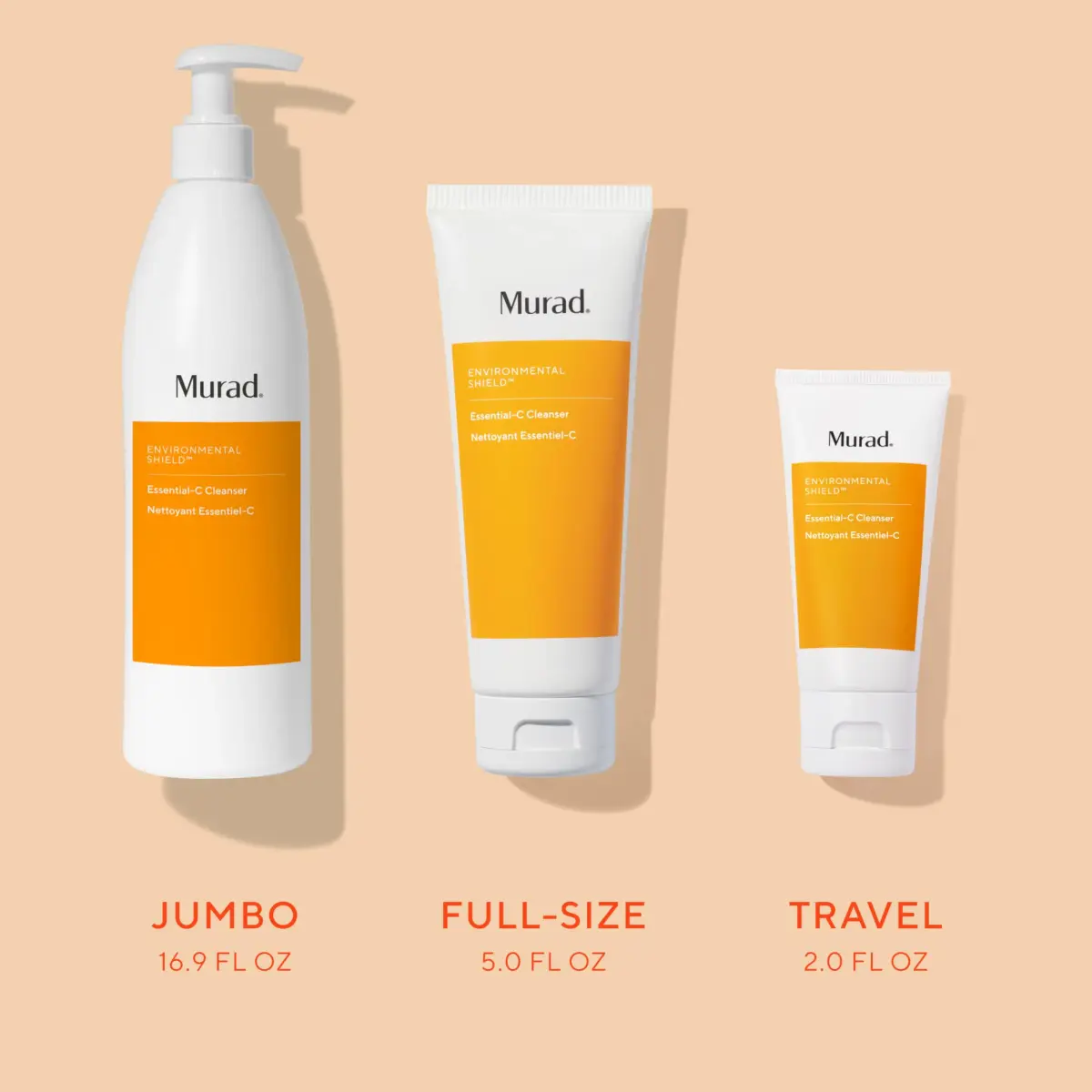 Murad Essential-C Facial Cleanser 60ml (2 Fl Oz) | Vitamin C Antioxidant Face Wash - view 5