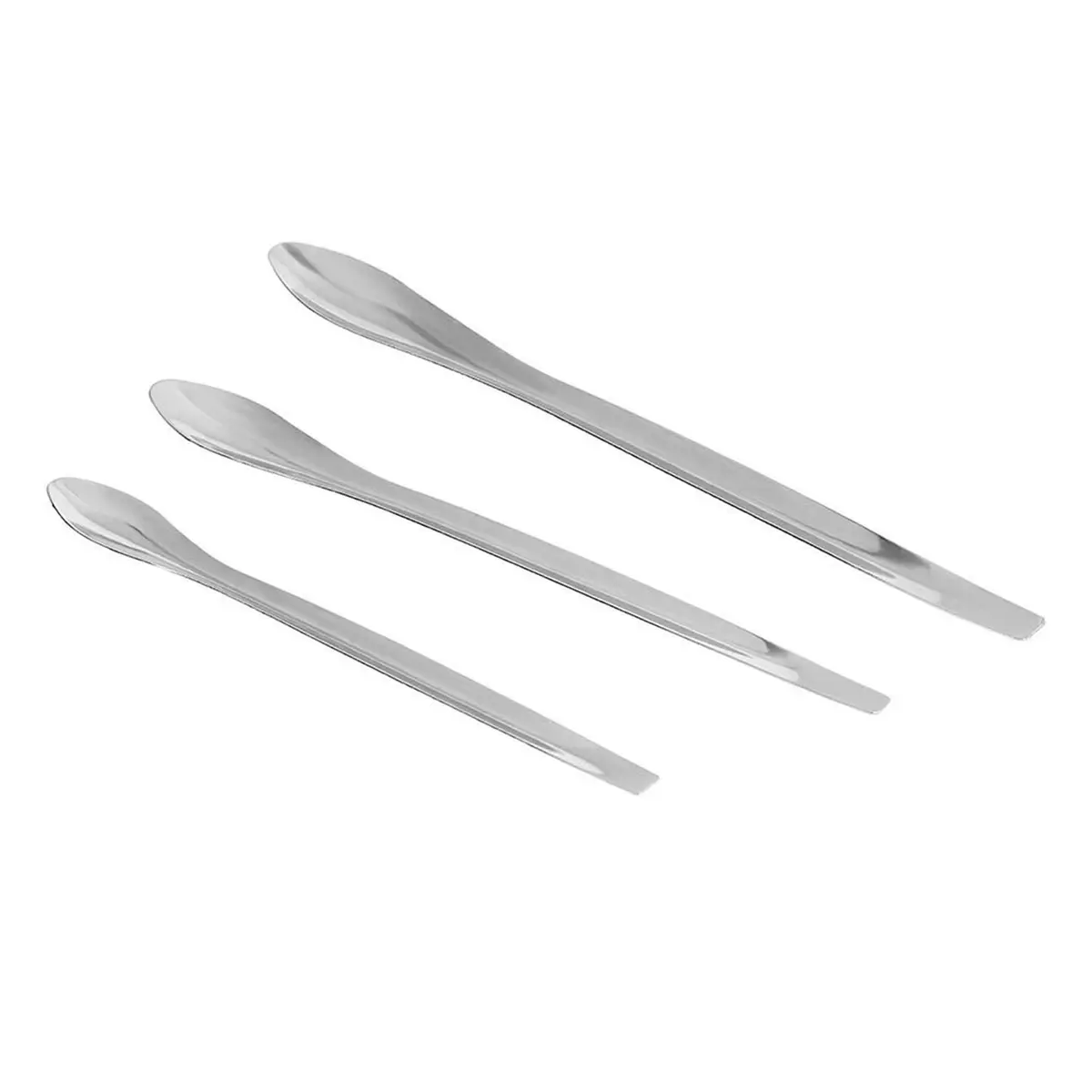Art Secret 15 Pack Stainless Steel Micro Scoops 22cm Lab Sampling Spoons | Durable, Corrosion-Resistant Lab Utensils - view 7