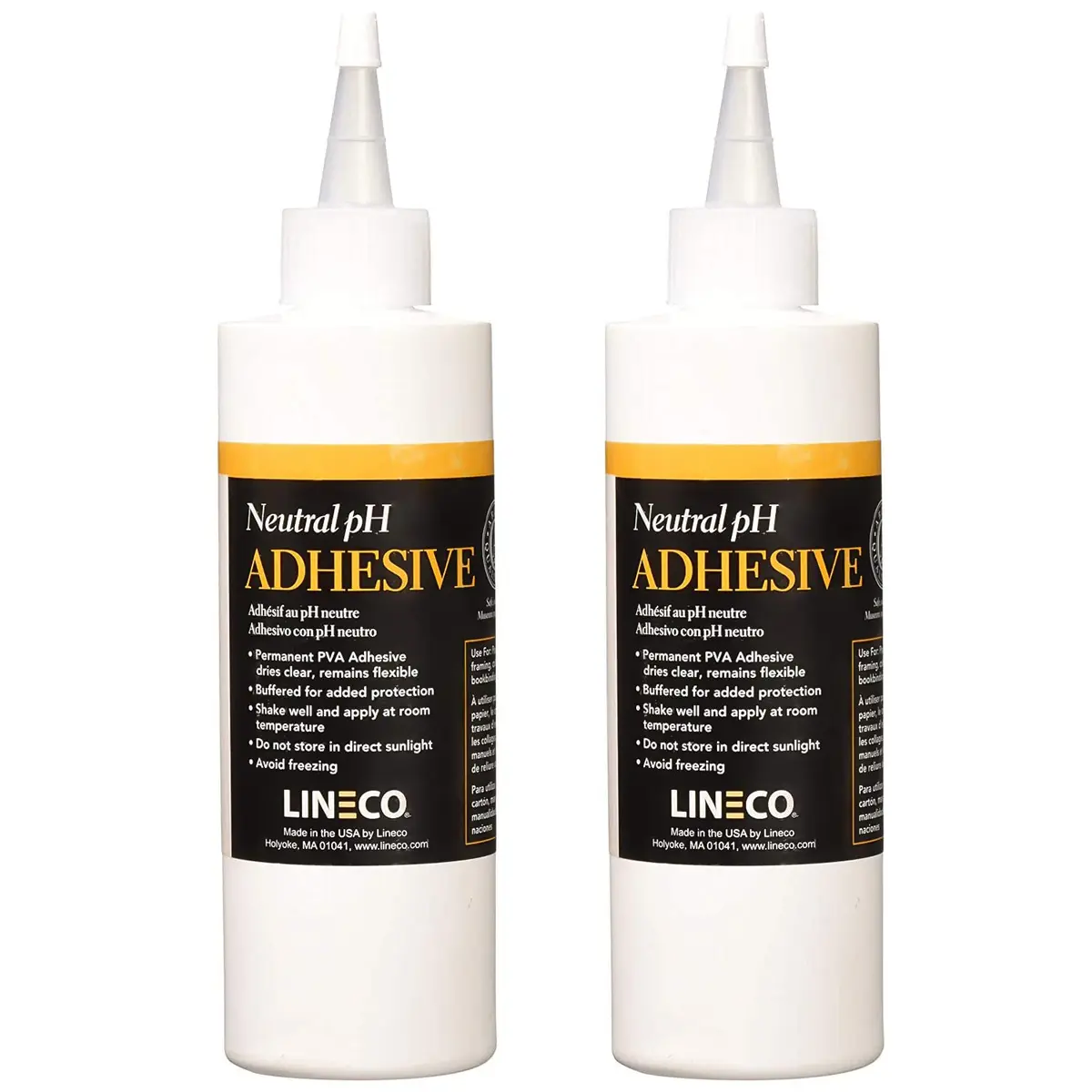 Lineco Neutral pH Adhesive 8 OZ | Acid-Free All-Purpose Glue for Paper & Book Repairs - main product image
