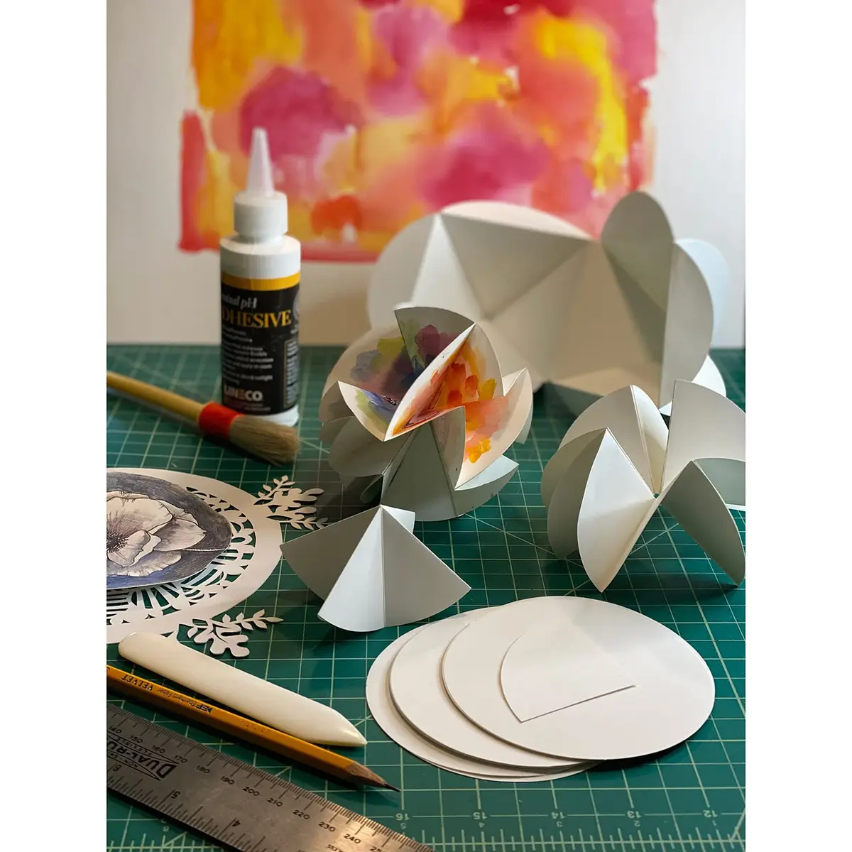 Lineco Neutral pH Adhesive 8 OZ | Acid-Free All-Purpose Glue for Paper & Book Repairs - view 7
