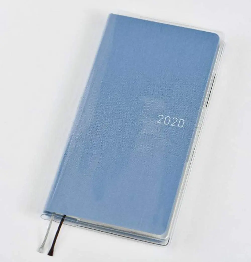 ほぼ日 Techo Accessories Clear Cover for Weeks | Transparent Planner Cover with Pen Holder & Pockets - view 2