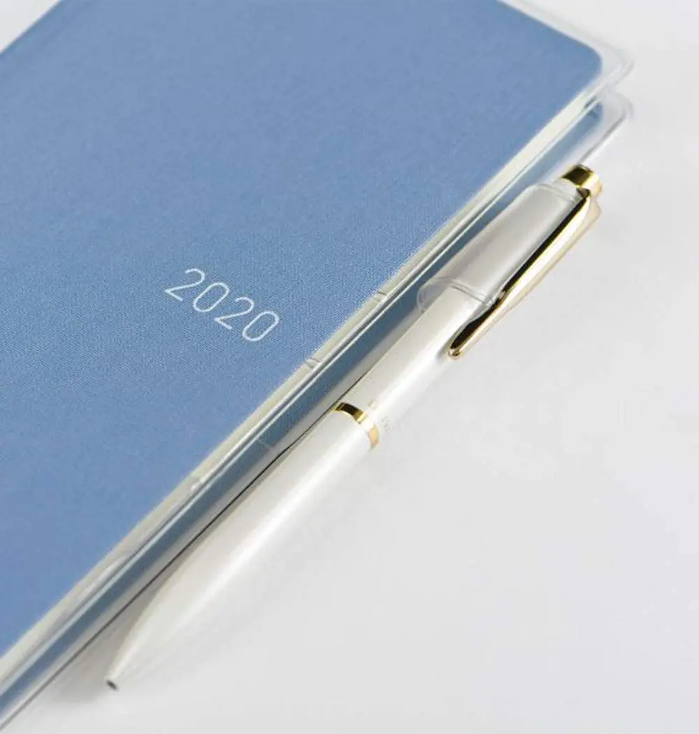 ほぼ日 Techo Accessories Clear Cover for Weeks | Transparent Planner Cover with Pen Holder & Pockets - view 3