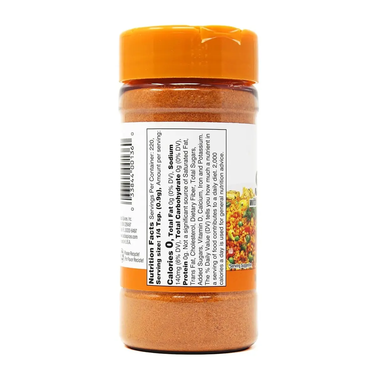 Badia Sazon with Coriander & Annatto 7 oz | Latin Seasoning Blend for Authentic Flavor - view 8