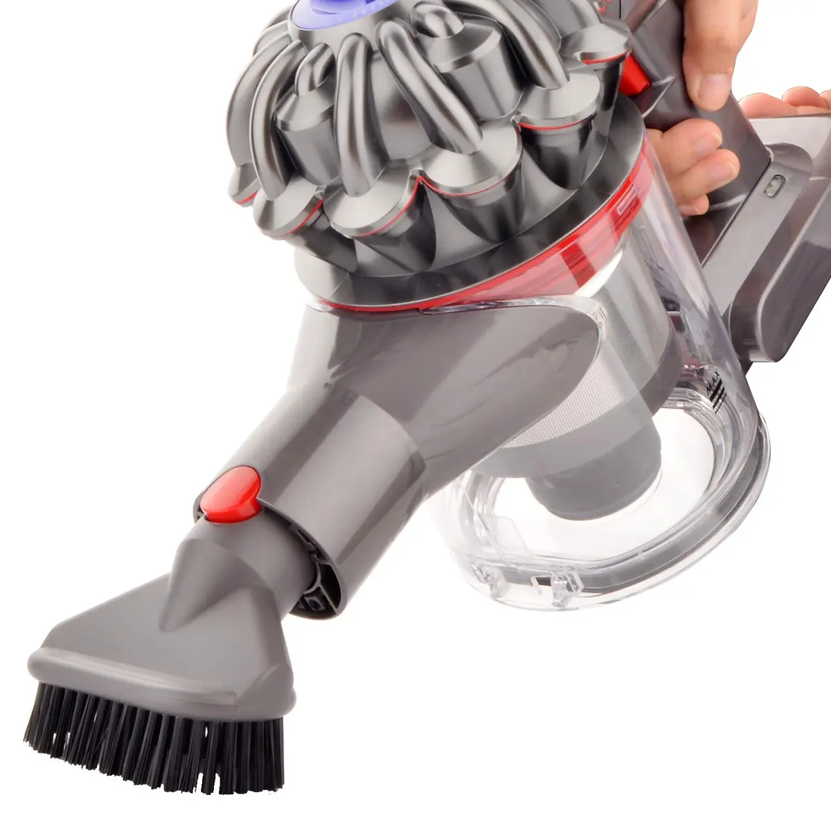 Fullclean Stubborn Dirt Tool for Dyson V15 V12 V11 V10 V8 V7 Vacuum Cleaners | Hard Bristle Attachment - view 4