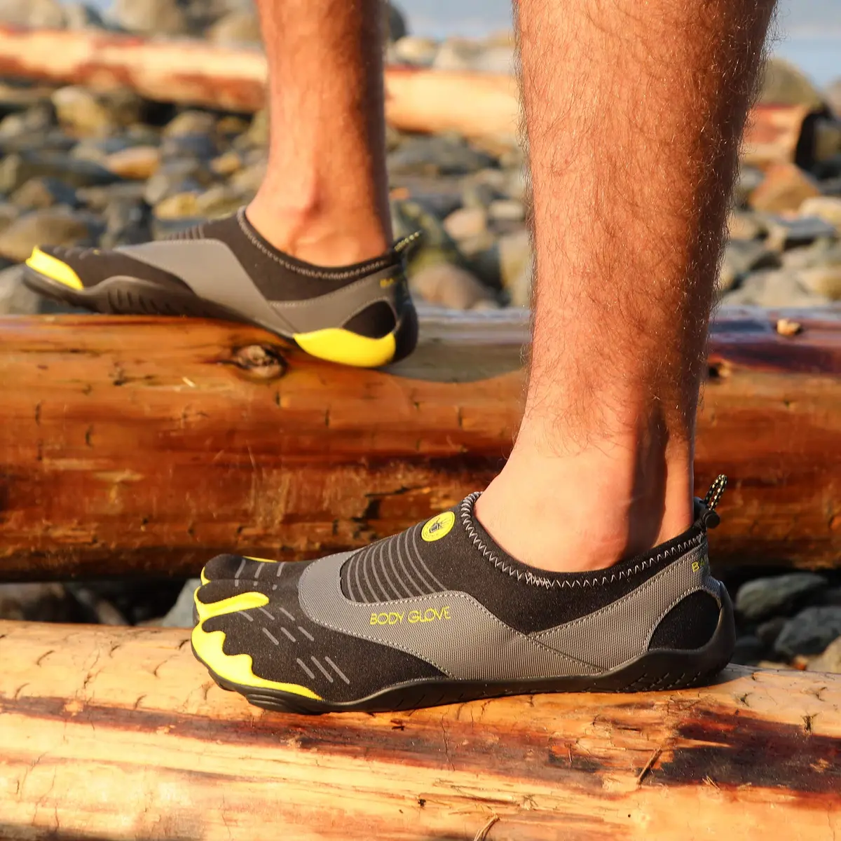 Body Glove 3T Barefoot Cinch Water Shoe, Black/Black, 8 | Minimalist barefoot feel for water activities - view 5