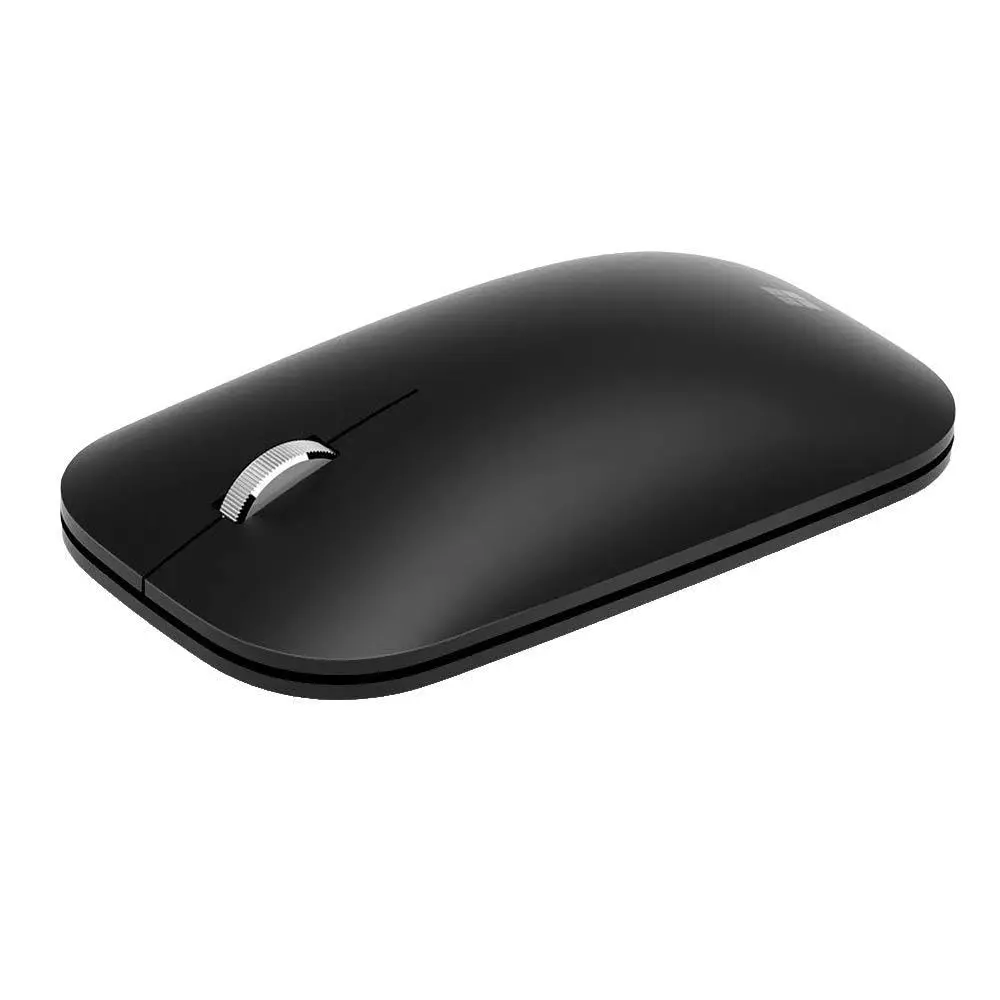 Microsoft Modern Mobile Mouse Black | Ergonomic, Bluetooth, Metal Scroll Wheel, 10.8cm (4.25in) - view 2