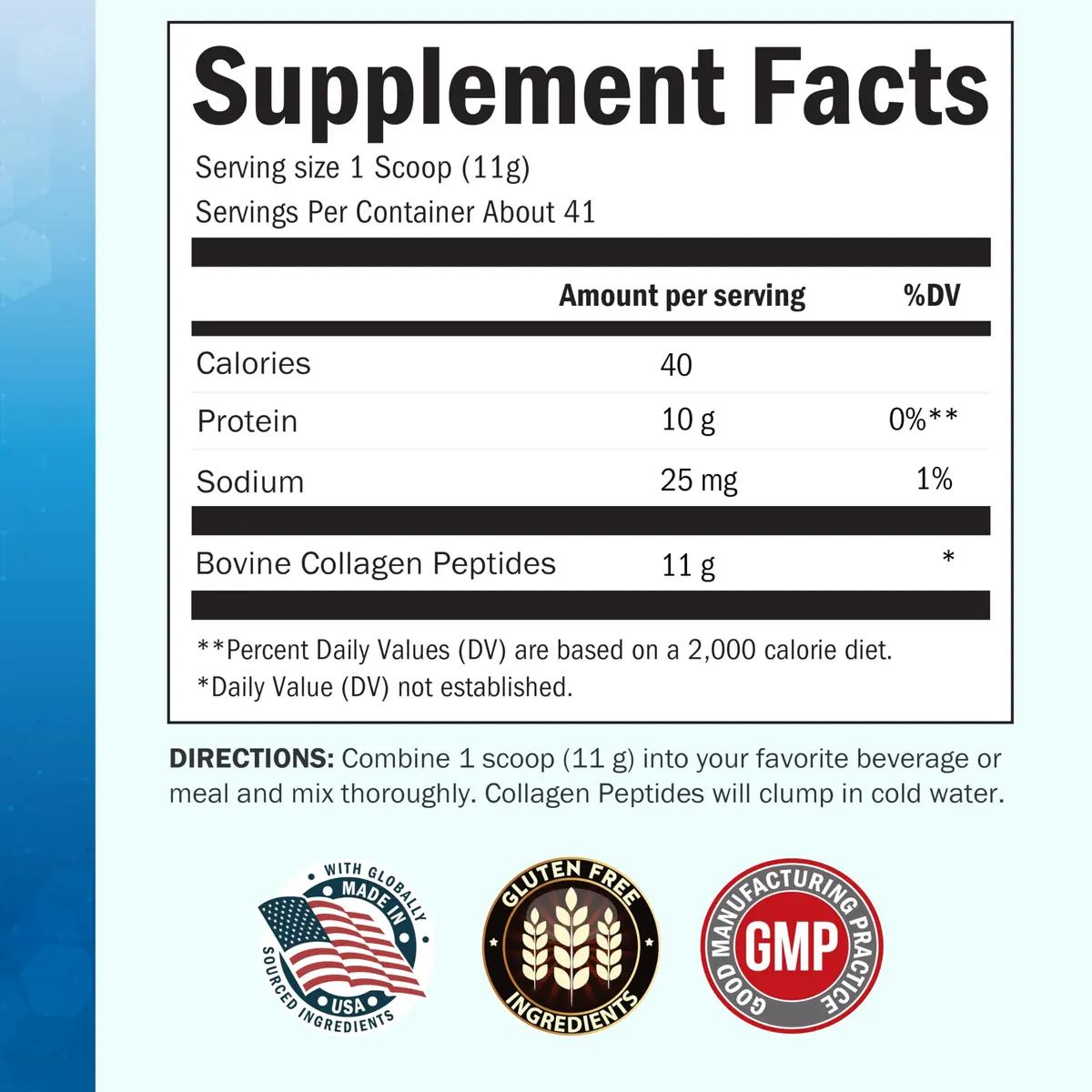BioSchwartz Collagen Peptides Powder 16oz | Unflavored Collagen for Skin & Joints - view 4