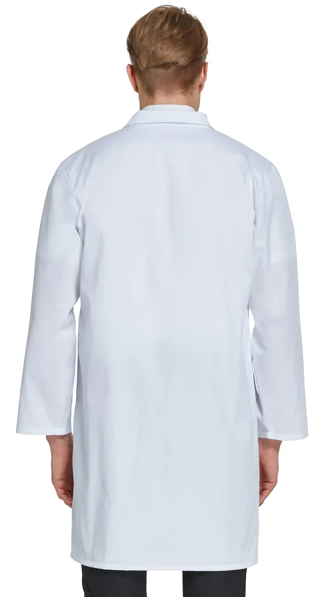 VOGRYE Mens Lab Coat with 3 Pockets | Lightweight, Breathable, Machine Washable (70-120 chars) - view 5