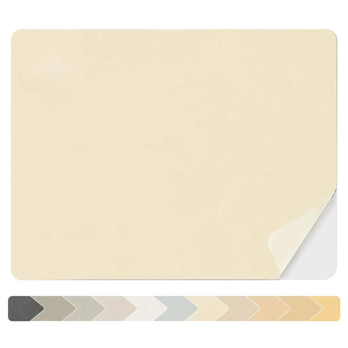 Numola 8x11 Inch Beige Leather Repair Patch - Waterproof Self-Adhesive Fabric Tape - main product image