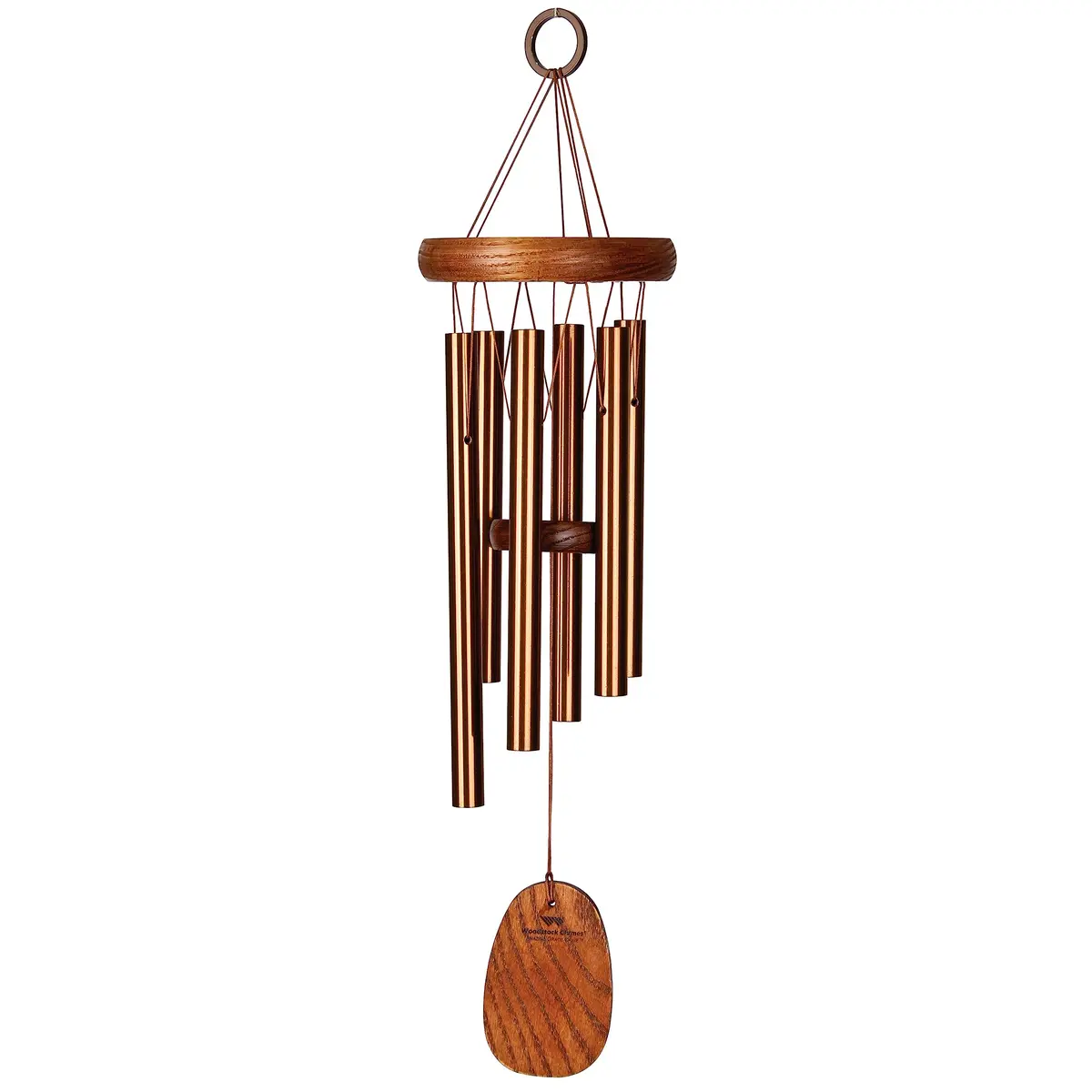 Woodstock Wind Chimes Amazing Grace Chime Wind Chime Inspirational Memorial Gifts 16" Bronze - main product image