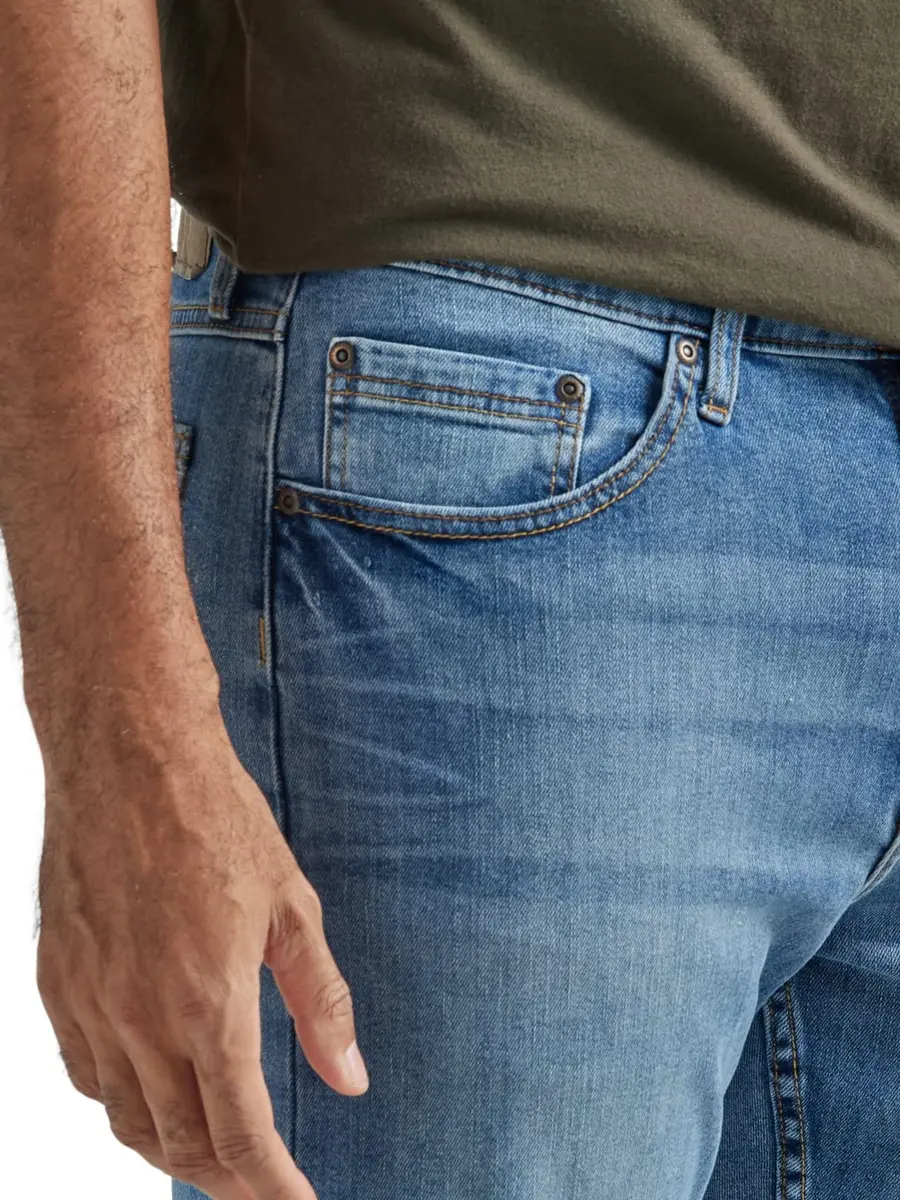 Wrangler Authentics Men's Relaxed Fit Boot Cut Jean, Riptide, 36W x 34L | Durable Cotton Comfort - view 2