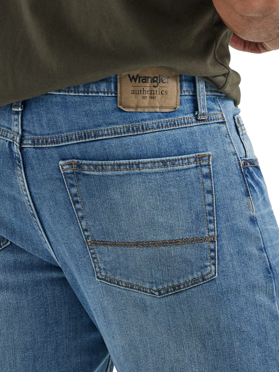 Wrangler Authentics Men's Relaxed Fit Boot Cut Jean, Riptide, 36W x 34L | Durable Cotton Comfort - view 3
