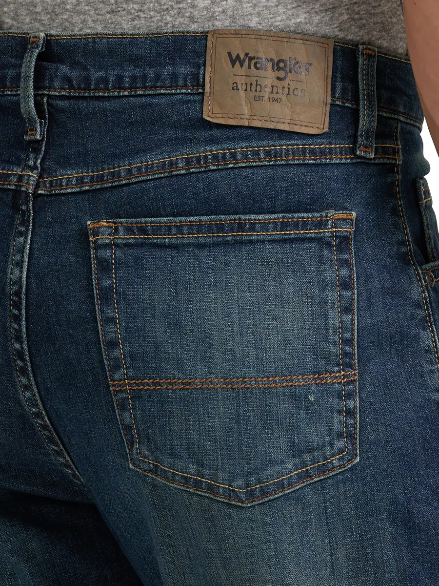 Wrangler Relaxed Fit Boot Cut Jeans, Dirt Road, 33W x 32L | Durable 100% Cotton Denim - view 5