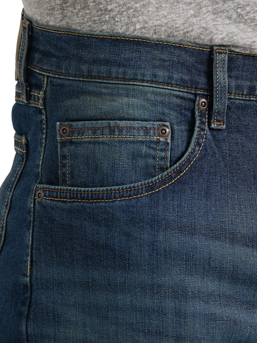 Wrangler Relaxed Fit Boot Cut Jeans, Dirt Road, 33W x 32L | Durable 100% Cotton Denim - view 3