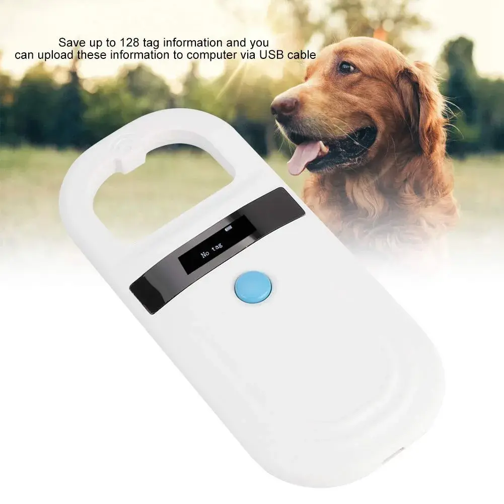 Sonew Pet Microchip Reader RFID 134.2Khz, Animal Tracking Scanner with OLED Display & Type-C Charging (106g) - view 5