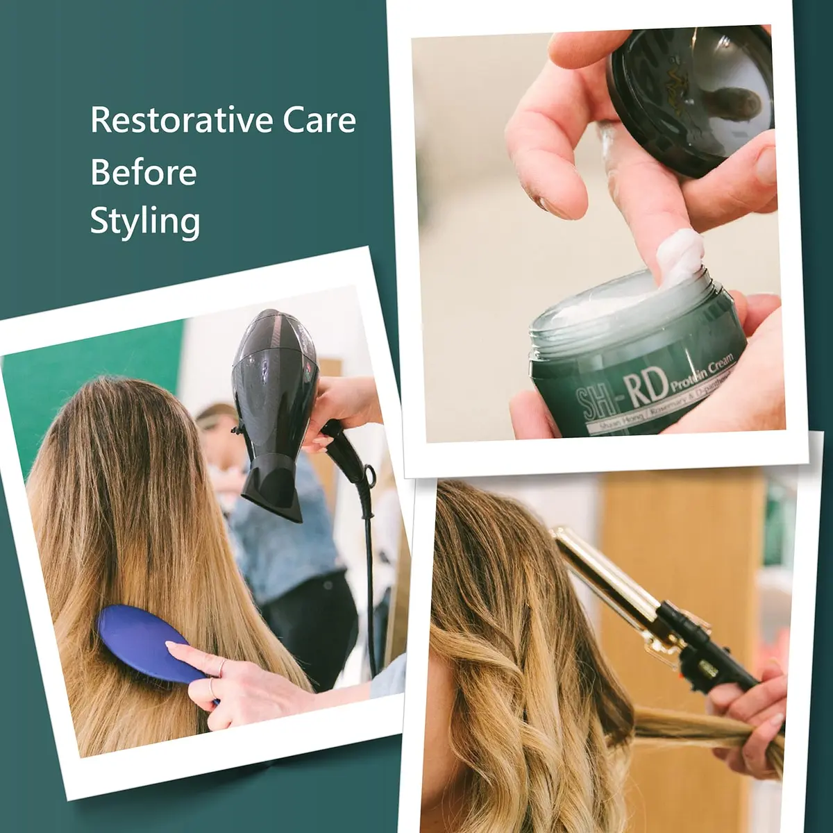 SH-RD Protein Cream Leave-In Conditioner 10ml (0.34 Fl Oz) | Repairs Damaged Hair & Split Ends - view 4