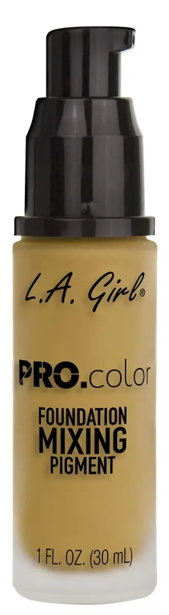 L.A. Girl PRO.color Foundation Mixing Pigment Yellow 3.8oz (112ml) | Adjusts Foundation Shade for Golden Undertones - view 4