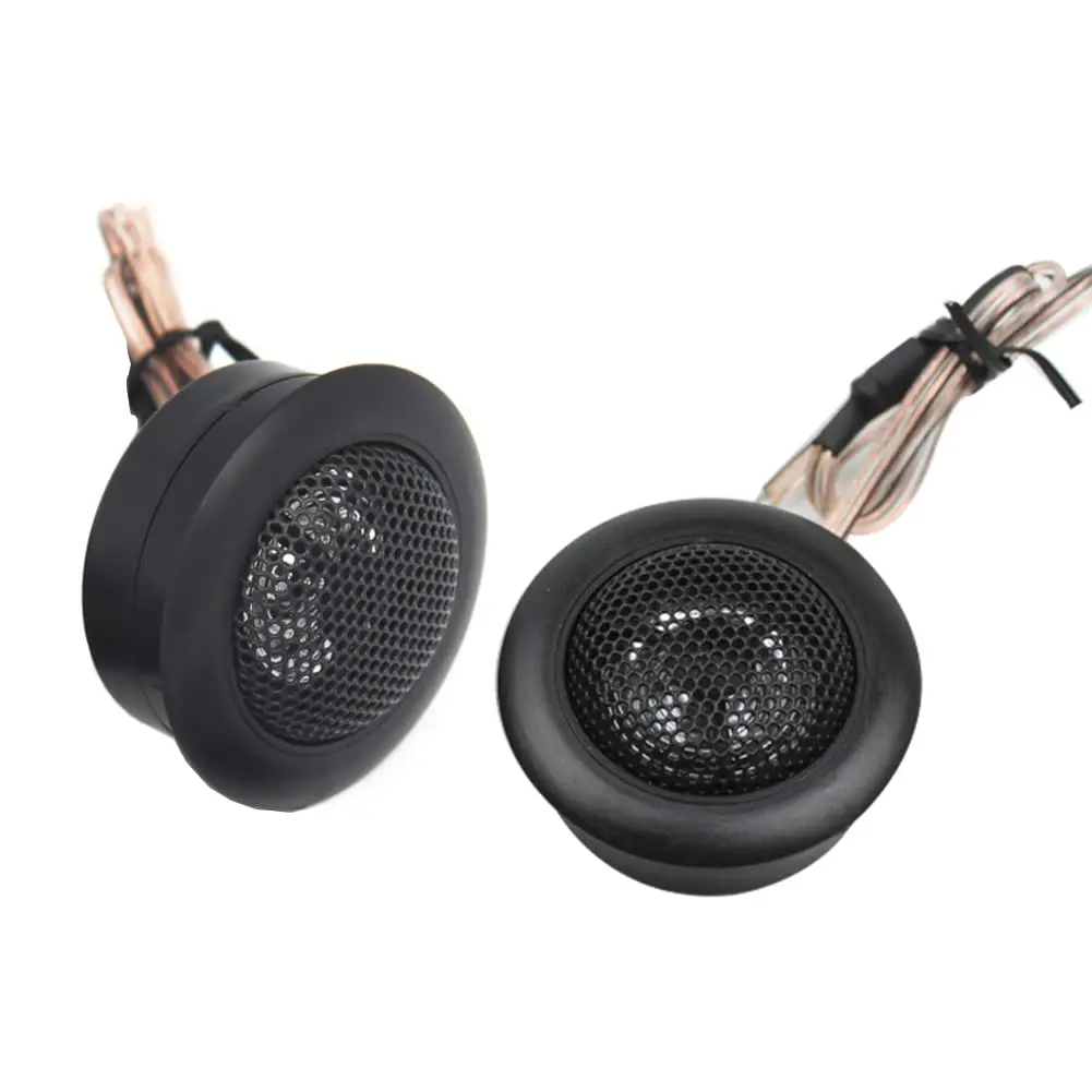 ZYHW Car Tweeter Speaker 1-Inch 200 Watt Silk Dome Tweeters | Premium Car Audio System, Pair - main product image