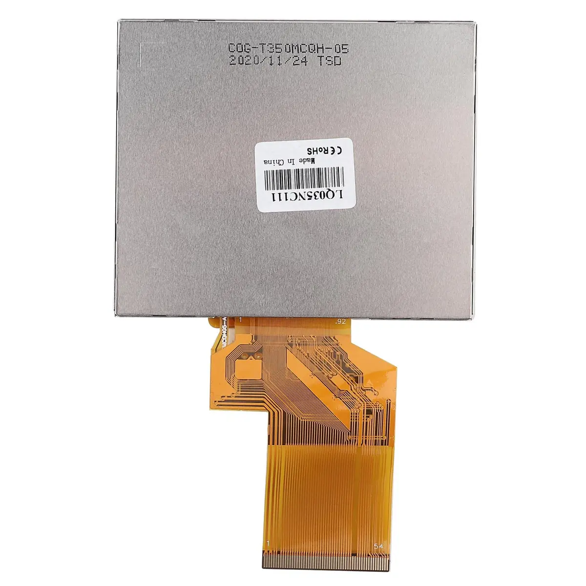 Hilitand 3.5inch TFT RGB LCD Display Module 320 x 240 Resolution | Compatible with LQ035NC111 54pin LCD - view 4