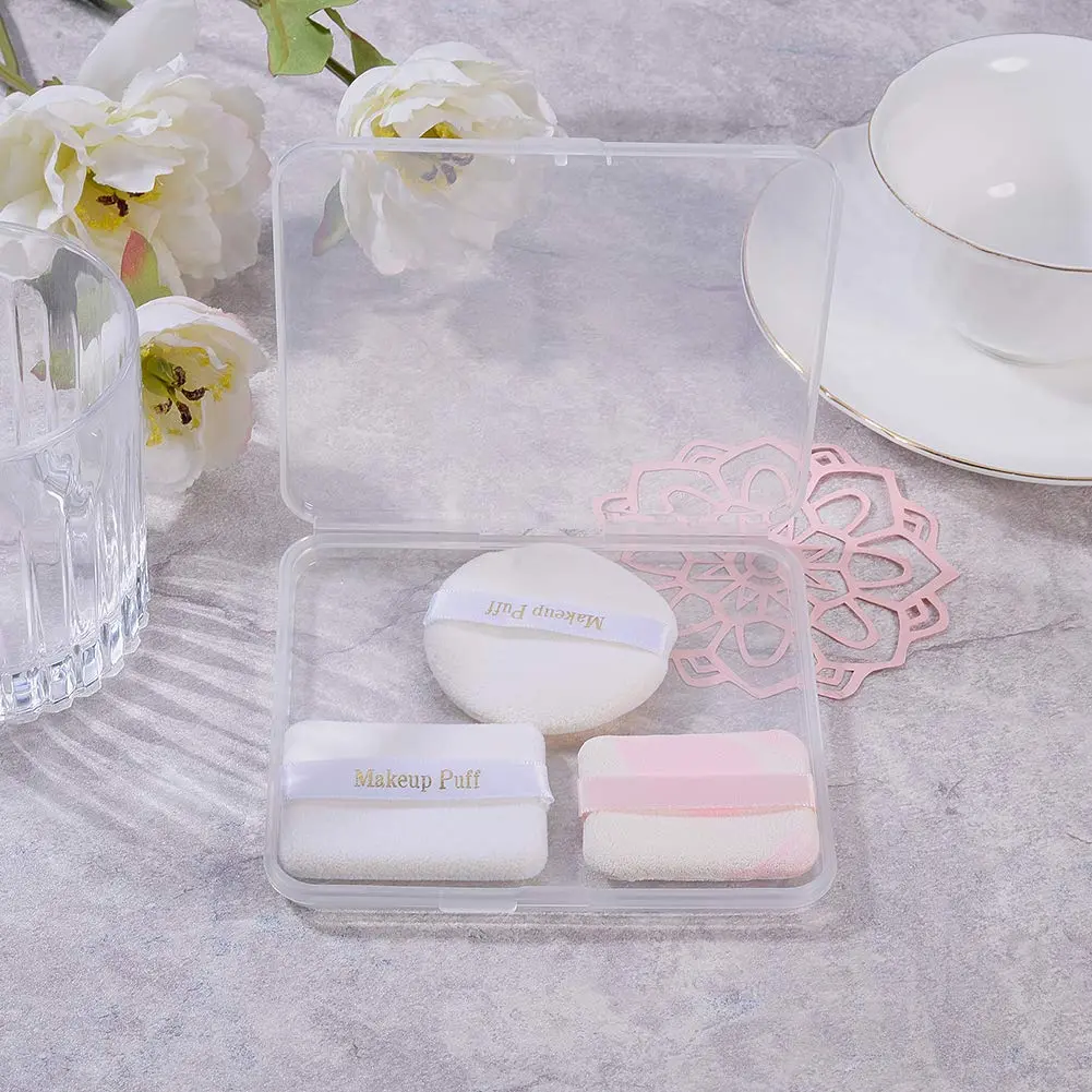 BENECREAT Clear Plastic Bead Storage Containers 6 Pack 12.5cm x 11.2cm x 1.1cm | Organizes Craft Supplies for India - view 7