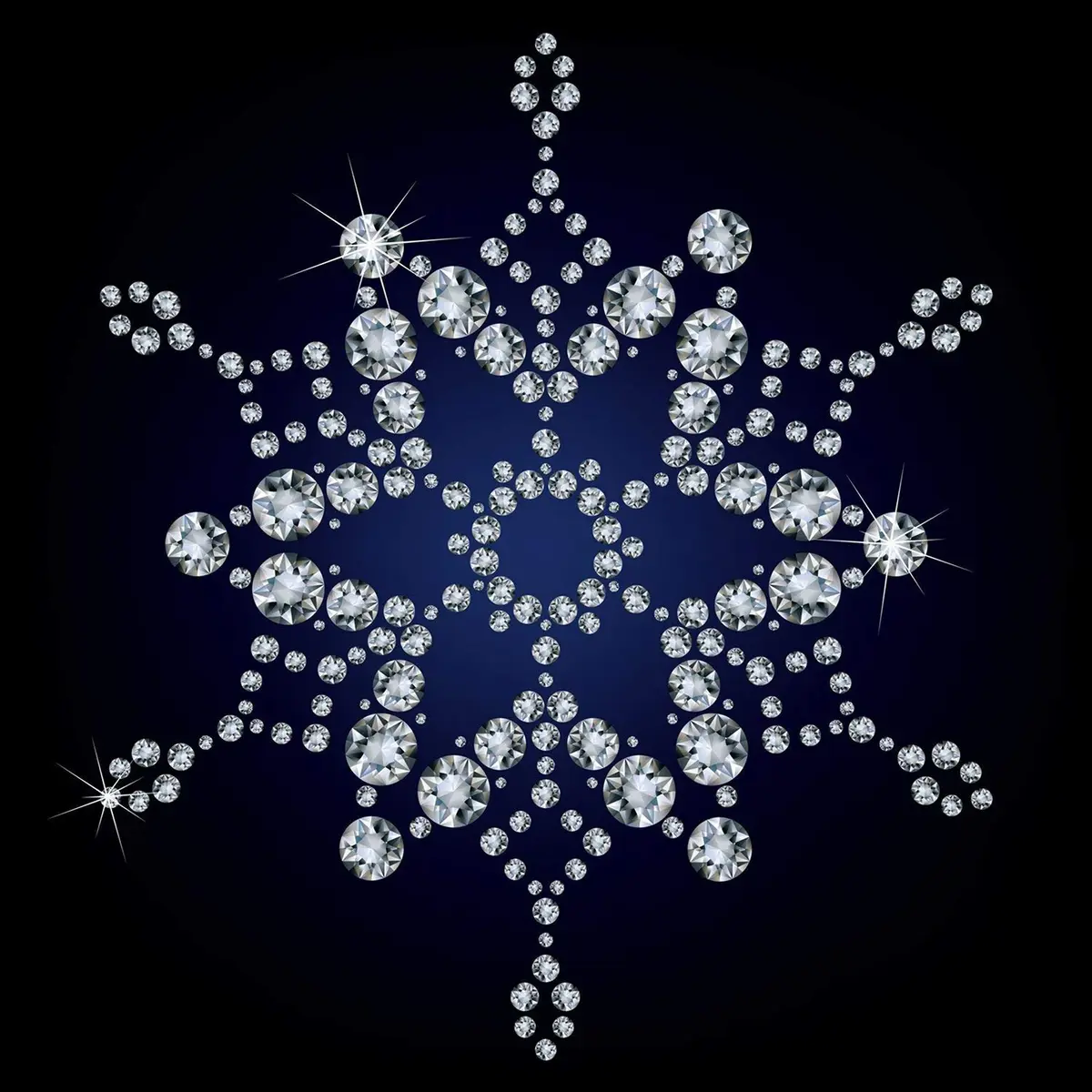 Onwon 144 Pieces SS40 / 8mm Clear Crystal Flat Back Rhinestones | Glass Craft Gems for DIY & Embellishments - view 5