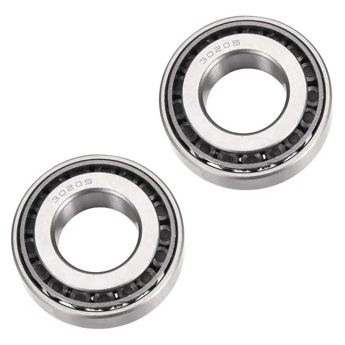 uxcell Tapered Roller Bearing Cone and Cup Set 25mm Bore 52mm OD 15mm Thickness | High-Load Chrome Steel - main product image