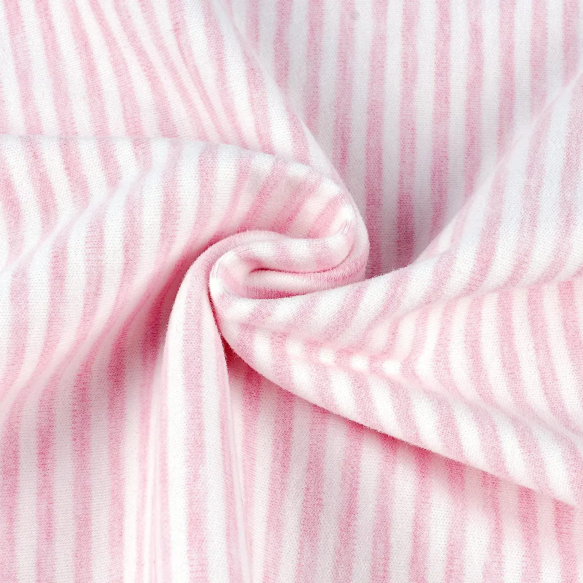 Zenssia Organic Cotton Toddler Pillow Case 33x46 cm (13x18 Inches), 2 Pack Pink Stripe | Soft & Breathable for Baby - view 5
