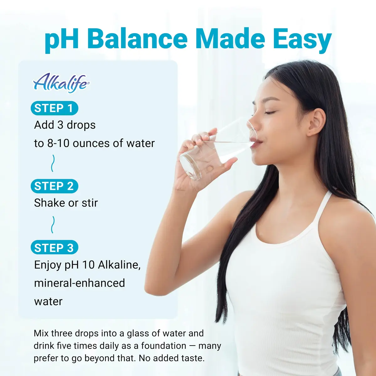 Alkalife pH Booster Drops 1.25 oz | pH 10 Alkaline Water, 360 Servings, Electrolyte & Immune Support - view 5