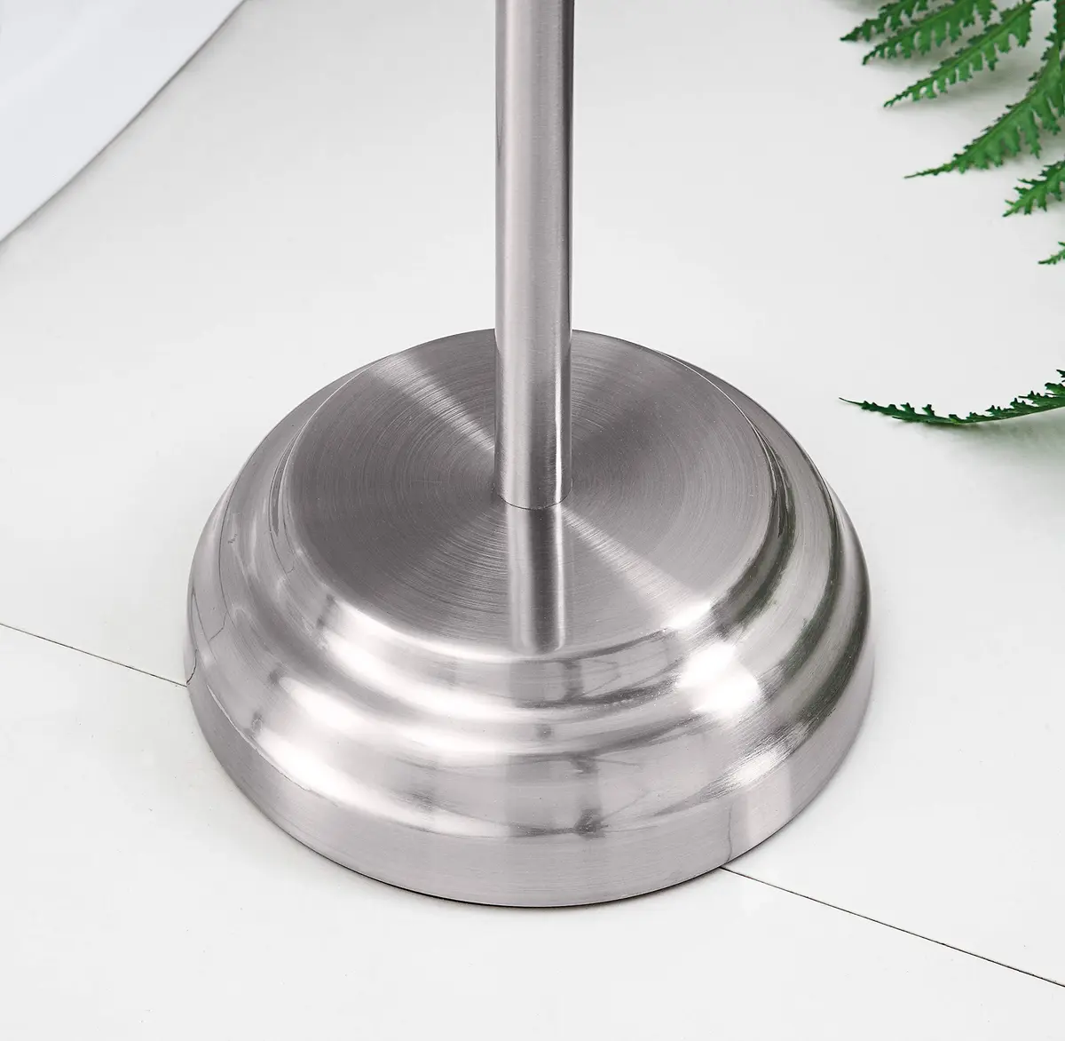 SunnyPoint Toilet Paper Holder Stand 23.62" | Freestanding Modern Steel - view 5